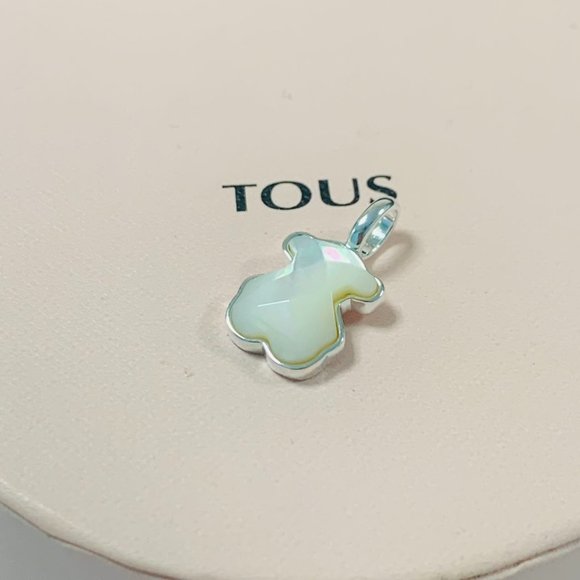 TOUS Silver and faceted mother-of-pearl TOUS Color Pendant. 1,5cm. - Picture 6 of 7
